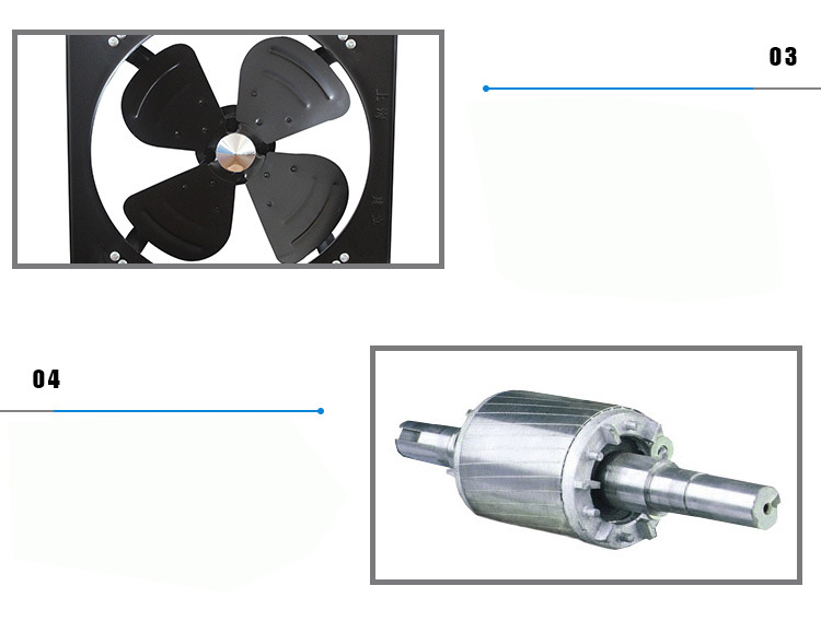 14寸銅線排氣風扇細節圖三、四