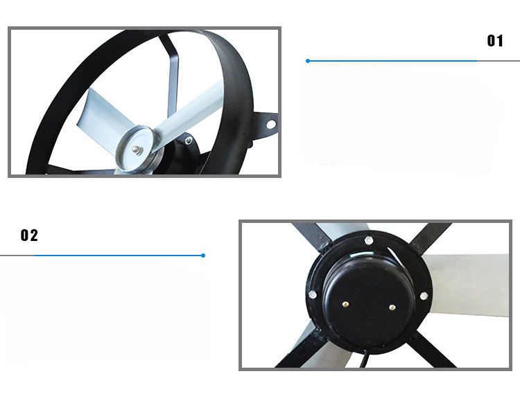 圓型鑄鐵軸流排風扇細節(jié)圖