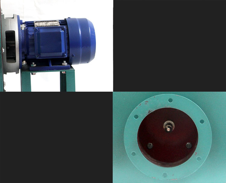 離心式助燃引風機電機和葉片細節圖