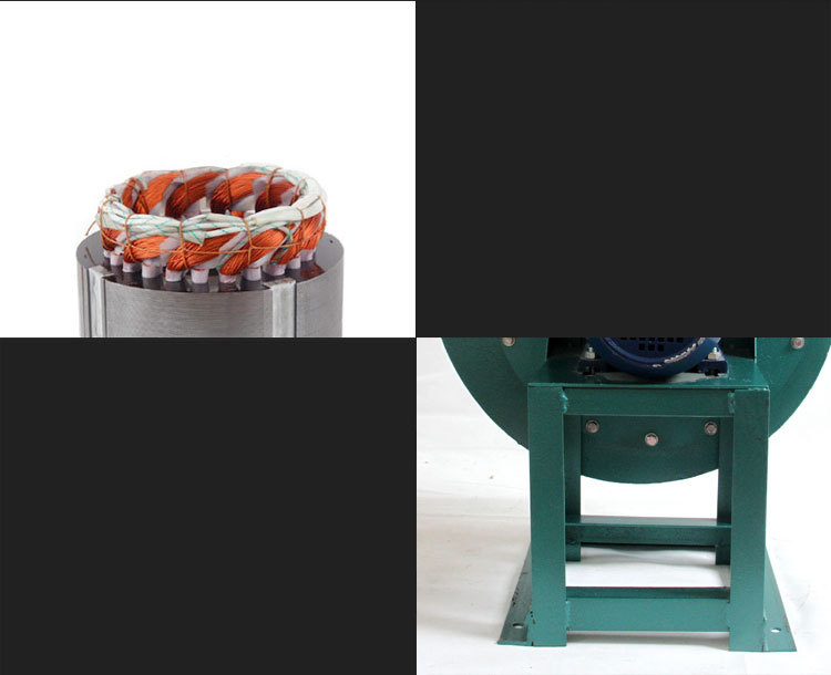 1.1KW不銹鋼鍋爐風機高密度銅線細節圖