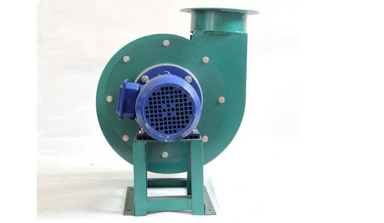 1.1KW不銹鋼鍋爐風機正面圖