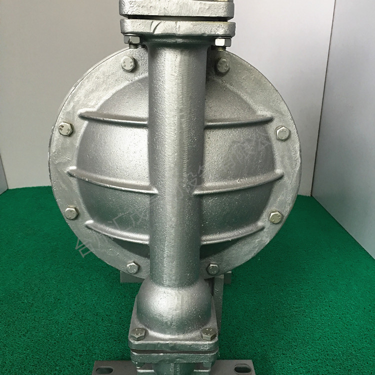 鋁合金氣動隔膜泵側面圖二