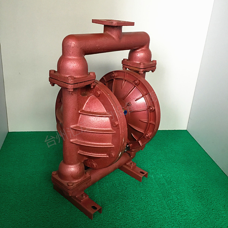 氣動隔膜泵側面圖