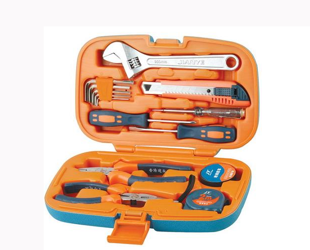 建業15件家用組套工具展示