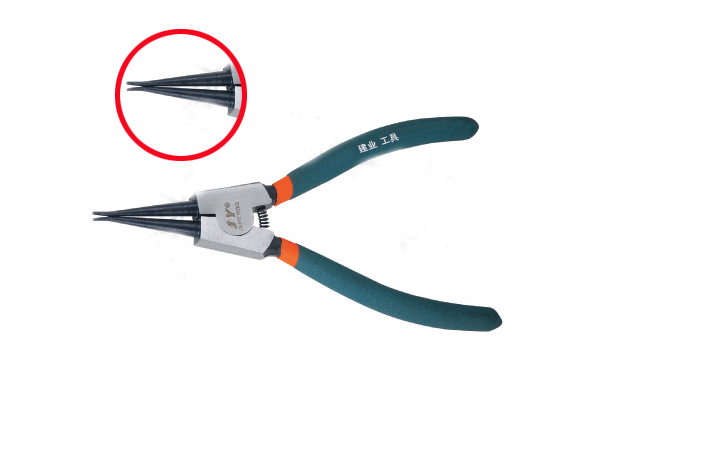 卡簧鉗鉗頭細節展示 卡簧鉗鉗頭細節展示