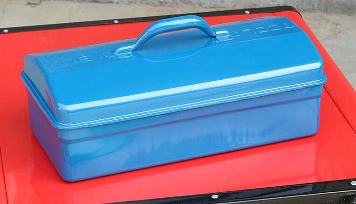 拉伸塑鐵工具箱盒側面圖