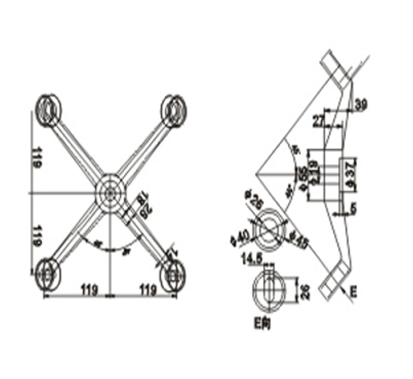 點支式幕墻配件產品圖