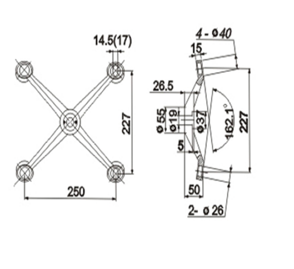 點支式幕墻配件產品圖