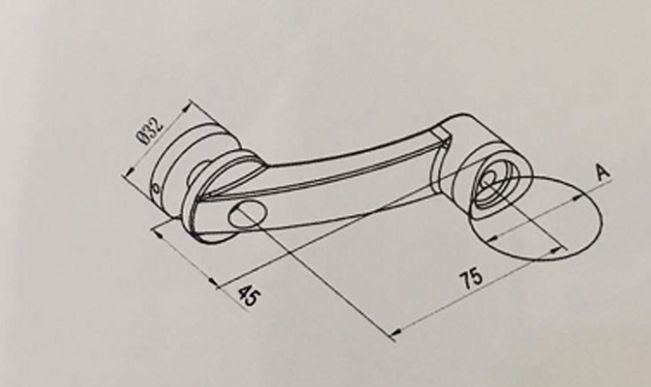 單邊玻璃爪結構圖