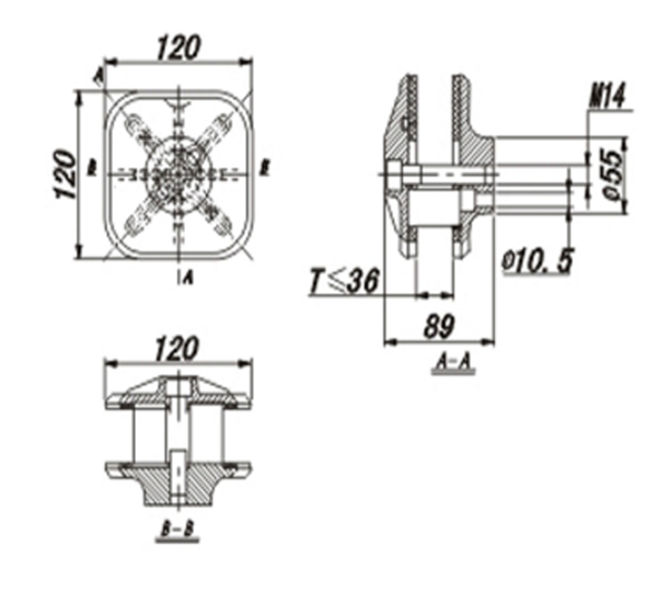 幕墻配件產品圖