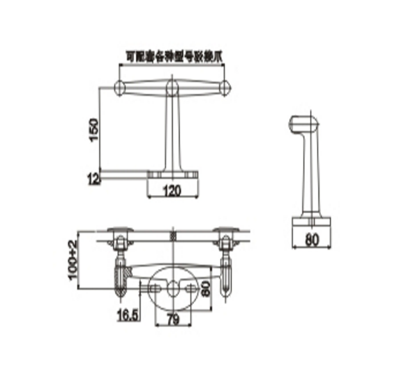 幕墻配件產品圖