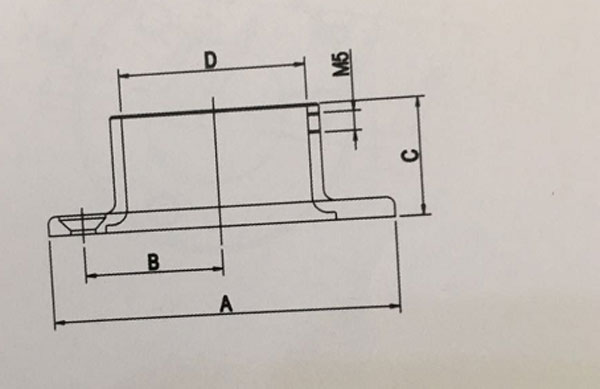 平面底座 管座結(jié)構(gòu)圖