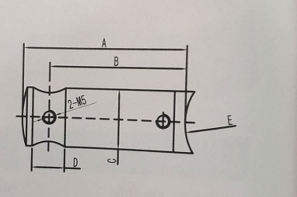 不銹鋼小管固定件結(jié)構(gòu)圖