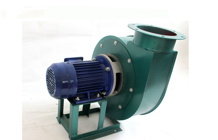 離心式助燃引風機俯視圖