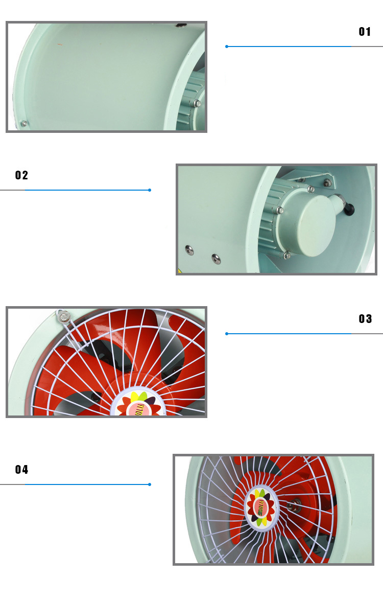 防爆耐高溫軸流風機細節圖