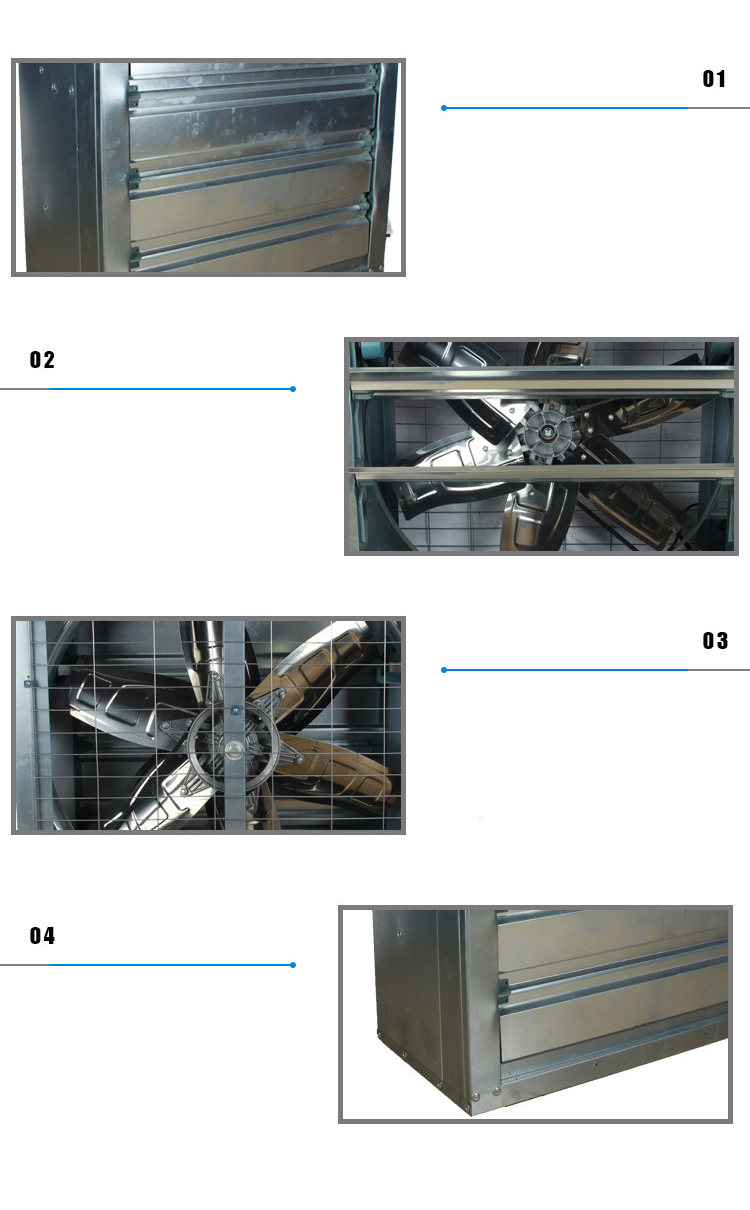 低噪聲軸流風機細節(jié)圖