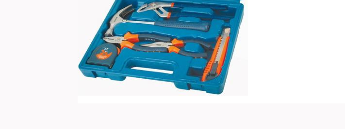 塑盒裝23件套家用工具組套下部分展示